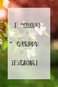 “岱岳号”专线列车正式起航