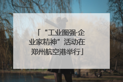 “工业图强·企业家精神”活动在郑州航空港举行
