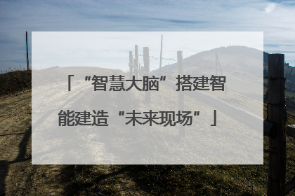 “智慧大脑”搭建智能建造“未来现场”