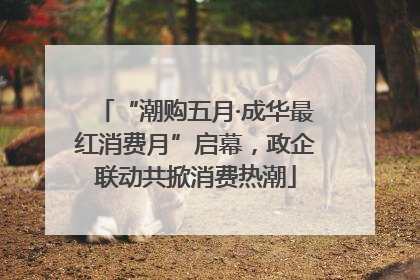 “潮购五月·成华最红消费月”启幕，政企联动共掀消费热潮