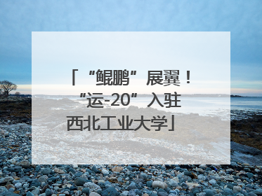 “鲲鹏”展翼！“运-20”入驻西北工业大学