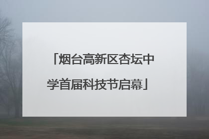 烟台高新区杏坛中学首届科技节启幕