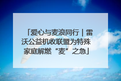 爱心与麦浪同行｜雷沃公益机收联盟为特殊家庭解燃“麦”之急