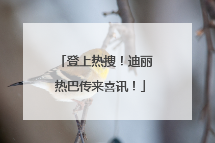 登上热搜！迪丽热巴传来喜讯！