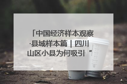 中国经济样本观察·县域样本篇｜四川山区小县为何吸引“村播”扎堆？