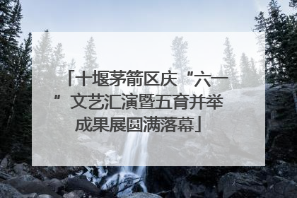 十堰茅箭区庆“六一”文艺汇演暨五育并举成果展圆满落幕