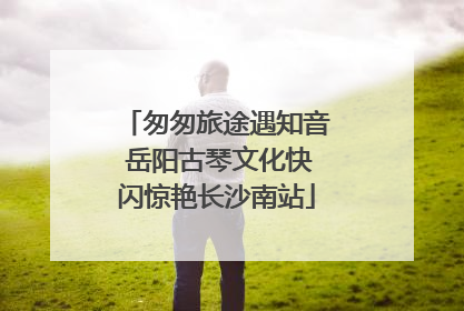 匆匆旅途遇知音 岳阳古琴文化快闪惊艳长沙南站