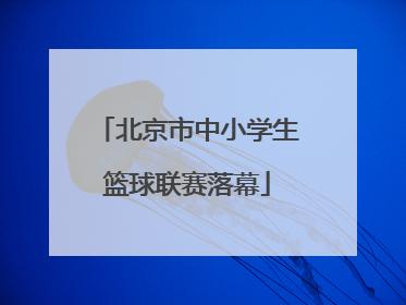 北京市中小学生篮球联赛落幕