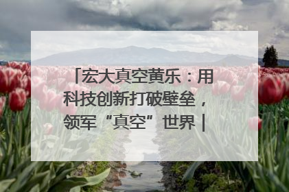 宏大真空黄乐：用科技创新打破壁垒，领军“真空”世界｜湘商，向上③