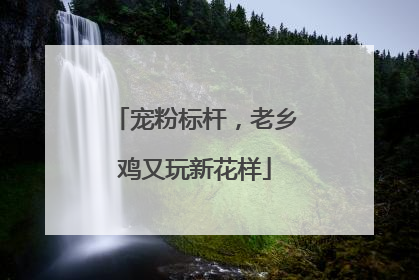 宠粉标杆，老乡鸡又玩新花样