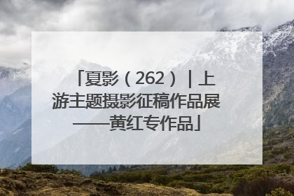夏影（262）｜上游主题摄影征稿作品展——黄红专作品