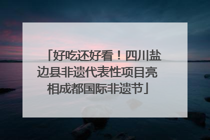 好吃还好看！四川盐边县非遗代表性项目亮相成都国际非遗节