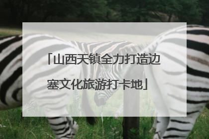 山西天镇全力打造边塞文化旅游打卡地