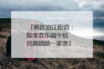 新区沿江街道：粽享欢乐端午情 民族团结一家亲