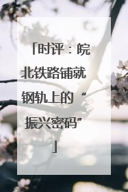 时评：皖北铁路铺就钢轨上的“振兴密码”