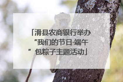 滑县农商银行举办“我们的节日·端午”包粽子主题活动