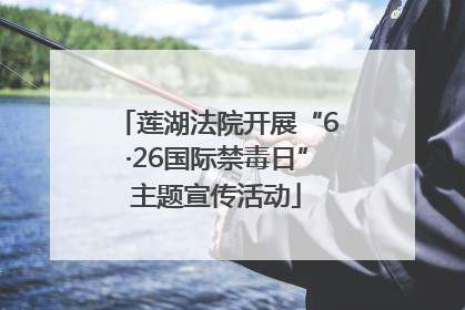 莲湖法院开展“6·26国际禁毒日”主题宣传活动