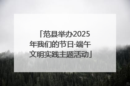 范县举办2025年我们的节日·端午文明实践主题活动
