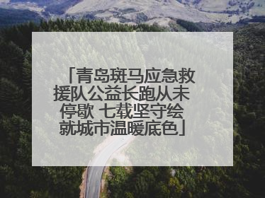 青岛斑马应急救援队公益长跑从未停歇 七载坚守绘就城市温暖底色