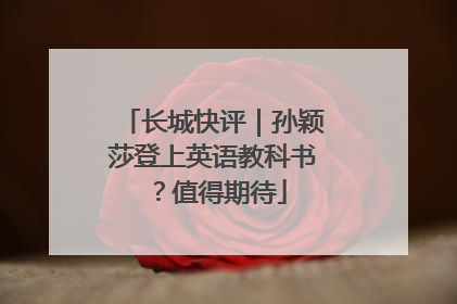长城快评｜孙颖莎登上英语教科书？值得期待