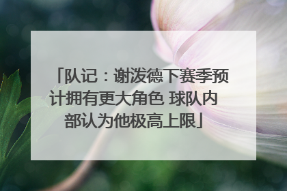 队记：谢泼德下赛季预计拥有更大角色 球队内部认为他极高上限