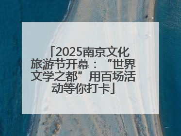 2025南京文化旅游节开幕：“世界文学之都”用百场活动等你打卡